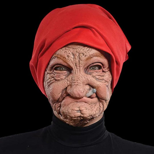 Oma Rauchkopf Maske