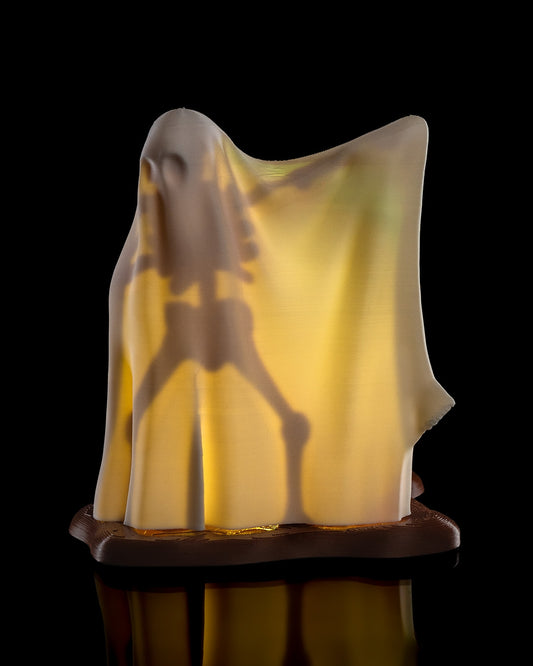 Skelett-Dab Tischleuchte